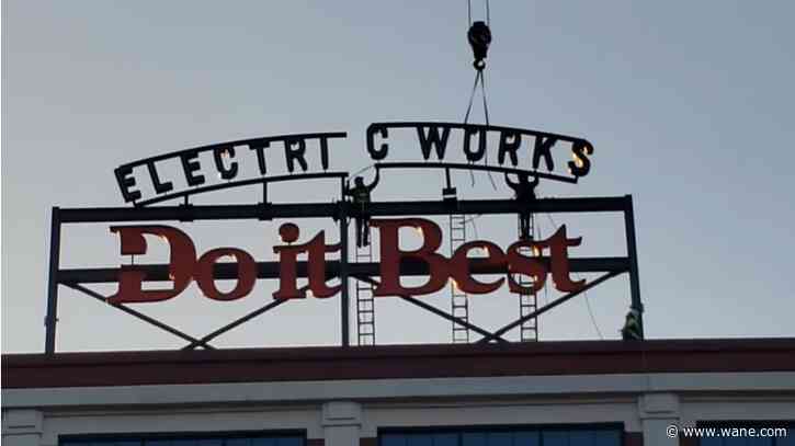 Lighting ceremony for Do it Best sign set for Monday evening