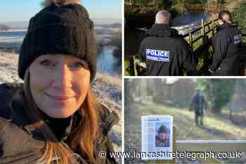 Garstang: More pictures as police continue search for Nicola Bulley