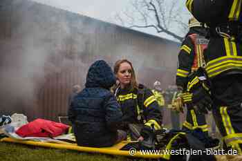 Menschen in Gefahr: Feuerwehr Herford übt den Ernstfall