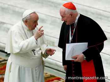 Quebec Cardinal Marc Ouellet resigns from Dicastery for Bishops