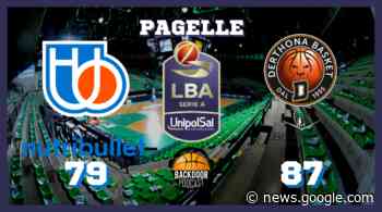 Legabasket: Tortona resta in scia alle big espugnando il Palaverde ... - BPD - Backdoorpodcast