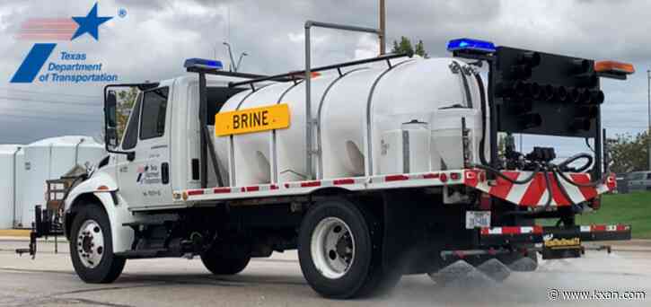 TxDOT Austin pretreating major roadways ahead of wintry weather