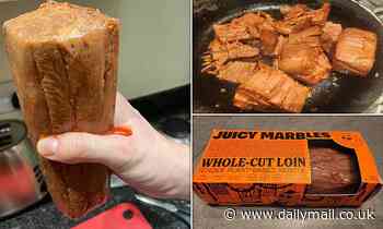 MailOnline tries the world's first plant-based 'beef' loin - and it tastes JUST like the real deal