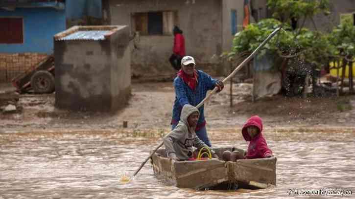 Tropical storm leaves 30 dead, 20 missing in Madagascar