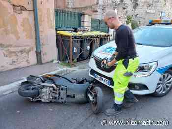 Il prend un boulevard à contresens et s’encastre dans une voiture de police à Grasse