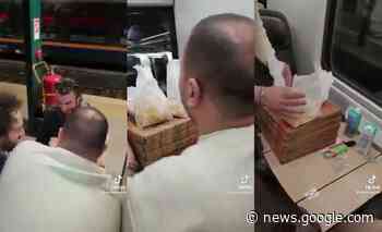 La pizza "in carrozza" arriva puntuale sul binario - Termoli Online