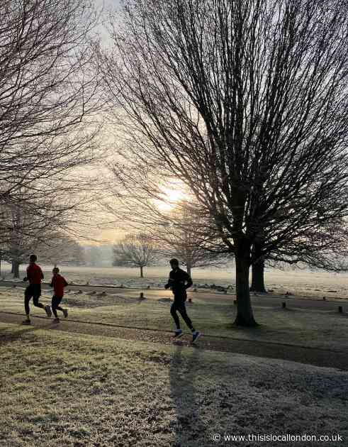 Richmond runners brave the wintry weather