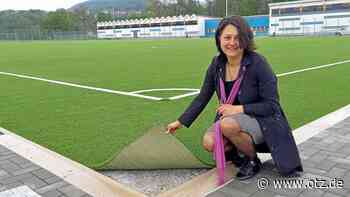 Jena drückt beim Sport rechtzeitig auf die Tube