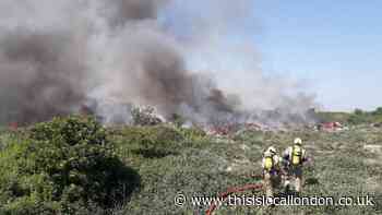 Rainham fires: Enforcement action if 'serious' health risk