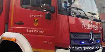 Schuppen-Brand: Feuerwehren Waltrop und Datteln rücken aus - Waltroper Zeitung
