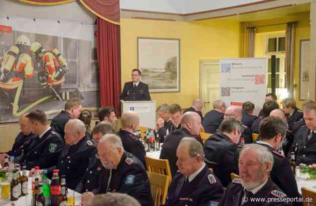 FW-RD: Jahreshauptversammlung der Freiwilligen Feuerwehr Holzbunge - Schleswig-Holsteinisches Feuerwehrehrenkreuz in Bronze an Jörg Höhling verliehen