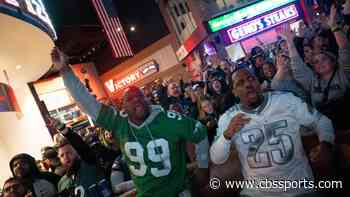 LOOK: Eagles fans celebrate NFC Championship Game win in streets of Philadelphia