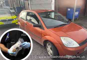 Drug driver caught and arrested after stopped for faulty brake light