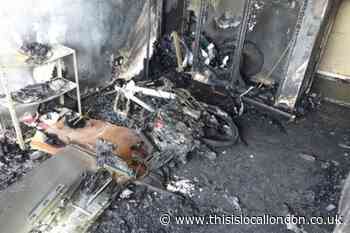 Arthur Street Erith flat fire: Woman and three children in hospital