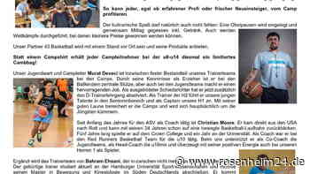 Basketballer bieten Exclusiven Camptag für u16-u18