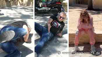 Robert Geiss geht schreiend zu Boden: Scherz-Aktion von Carmen Geiss geht nach hinten los