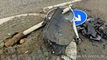 Zwei schwere Unfälle mit vier Verletzten und viel Sachschaden in Kiel 