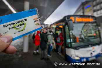 Die Busmotoren laufen schon