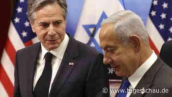 Nahost-Konflikt: Blinken fordert zu Deeskalation auf