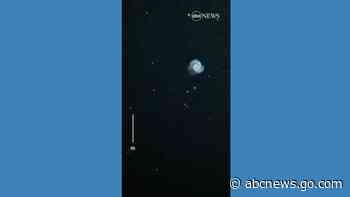 WATCH:  Camera captures sky spiral after rocket launch