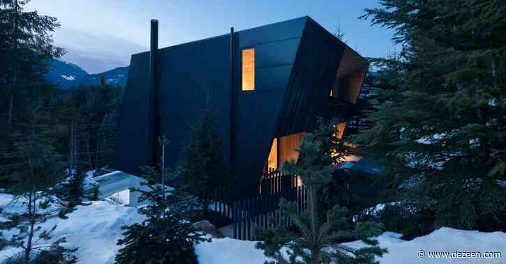 BattersbyHowat balances metal-clad cabin on a mountainside