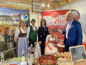 UadB Traunstein und Berchtesgadener Land wirbt in Berlin - Hötzelsperger / Nitzsche