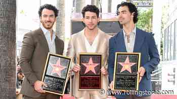 Jonas Brothers Wrap Hollywood Walk of Fame Ceremony With Album Announcement