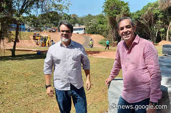 Obras seguem avançando no “Parque Jardim Bertioga” - portal.varzeapaulista.sp.gov.br