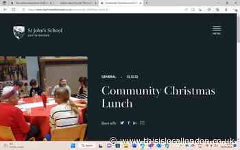 St Johns Community Christmas Lunch- Sarah Winklehner,
