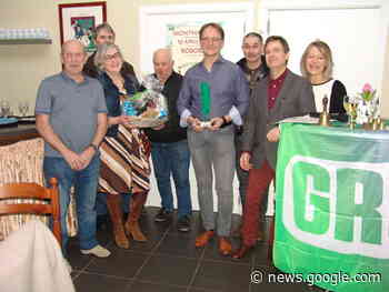 Groen nieuwjaarsreceptie in Zwalm met uitreiking 'Groene Pluim'. - NUUS