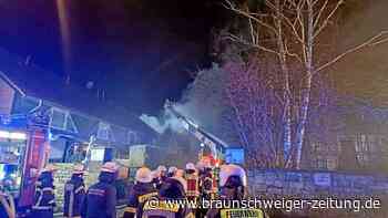 Wolfenbütteler Wohnhaus in Brand
