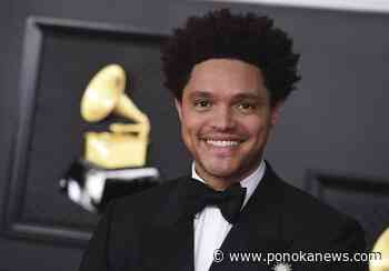 Trevor Noah returns as Grammy host with comfort, nervousness