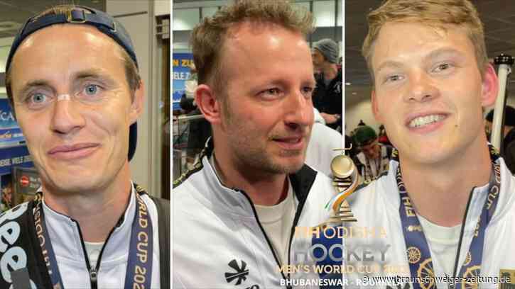 Hockey-Weltmeister in Frankfurt gelandet: "Nochmal richtig auf den Putz hauen"