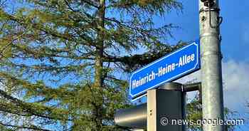 Falsches Straßenschild für die Hindenburgstraße in Meerbusch - Rheinische Post