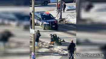 Barrie police officer pleads guilty to assault charges