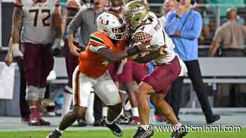 ACC Announces 2023 Football Schedules for Miami, Florida State