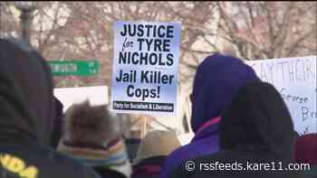 More than a hundred people rally for 'Justice for Tyre Nichols' in St. Paul