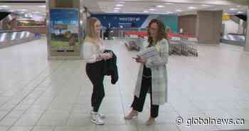 Saskatchewan woman embarks on long journey to Calgary to find lost luggage