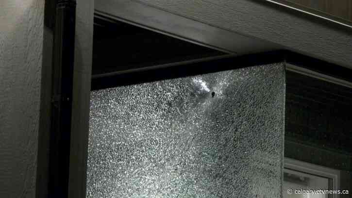 Show-home window shattered in possible drive-by shooting in northeast Calgary