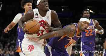 Bridges scores 29, Suns pull away late, beat Raptors 114-106