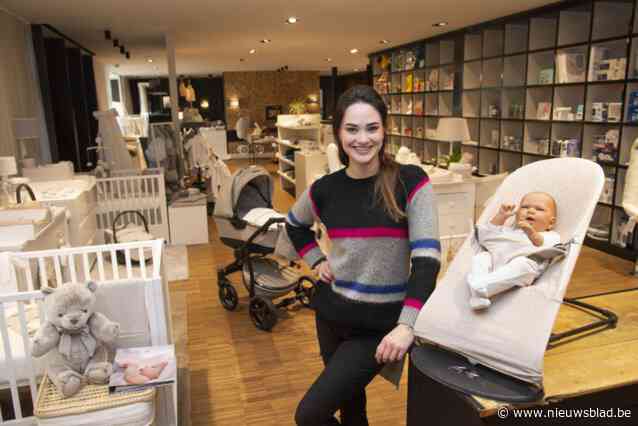 Bouw nieuwe winkel loopt vertraging op en dus opent ex-Miss België Cilou Annys een pop-up er vlak naast: “Geen zorgen papa’s: ook de bar is aanwezig”