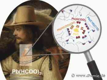 Außergewöhnliches Gemälde – außergewöhnliche Bleiverbindung