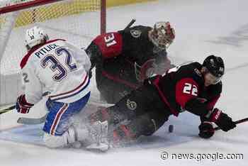 Giroux helps Senators scorch Canadiens 5-0 - Virden Empire Advance