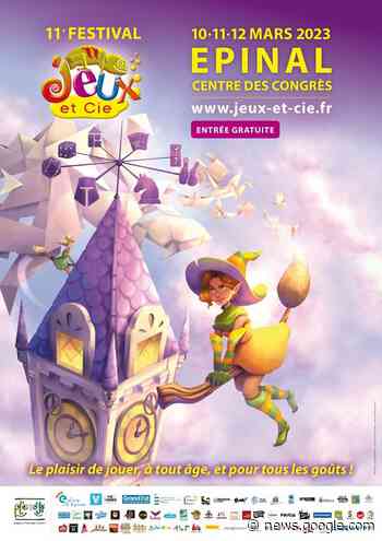 L'affiche de Jeux et Cie 2023 dévoilée - Epinal infos - Epinal Infos