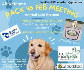 Feb 3 | Pack 45 Animal Care Meeting - | Chelmsford, MA Patch - Patch