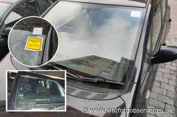 Watford man gets parking fine after snow covers permit