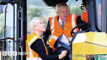 Nadine Dorries writing book about downfall of Boris Johnson - BBC