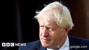 Boris Johnson writing memoir about his time as PM - BBC
