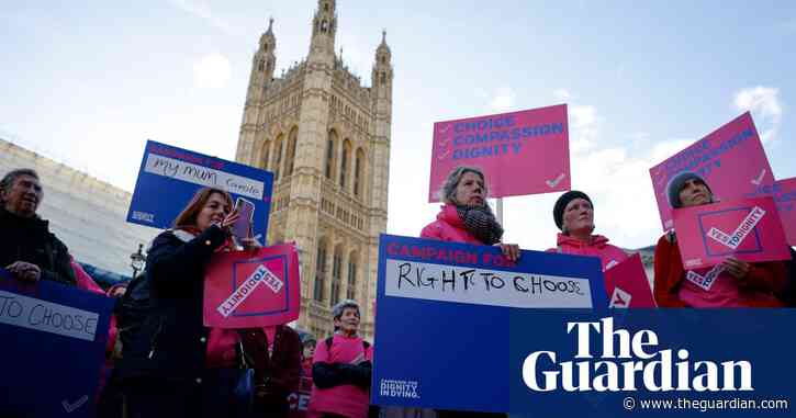 I miss my wife every day, but knowing she died with dignity brings me great solace | Letters