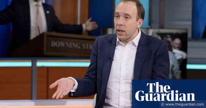 Matt Hancock says he did not ‘primarily’ go on I’m a Celebrity for the money